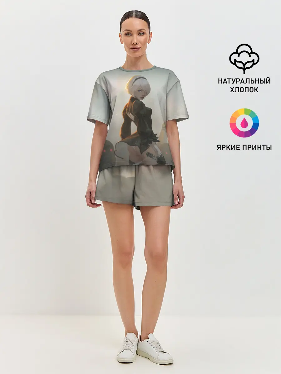 Женская пижама с шортами / Nier