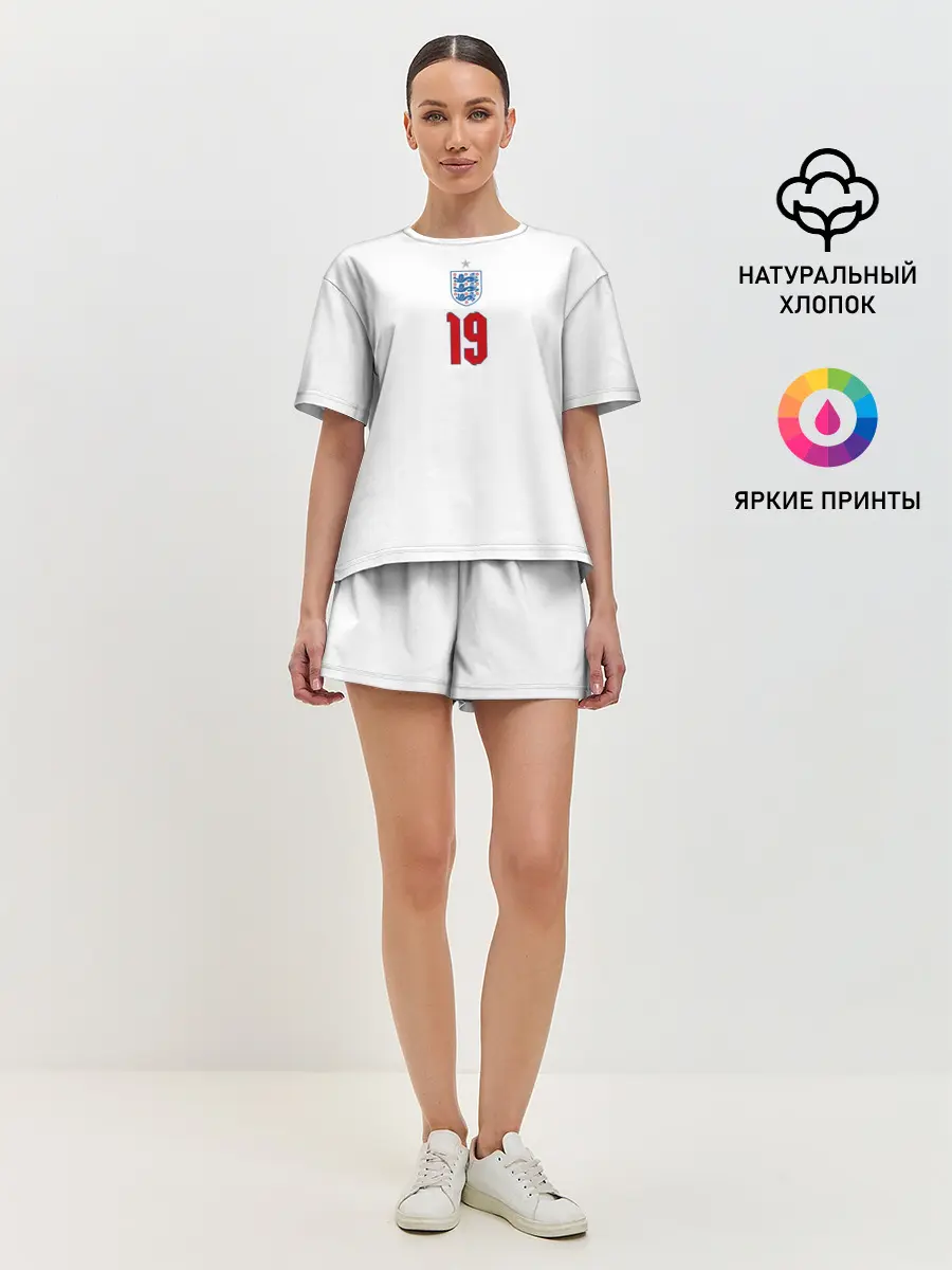 Женская пижама с шортами / Мэйсон Маунт форма Англия