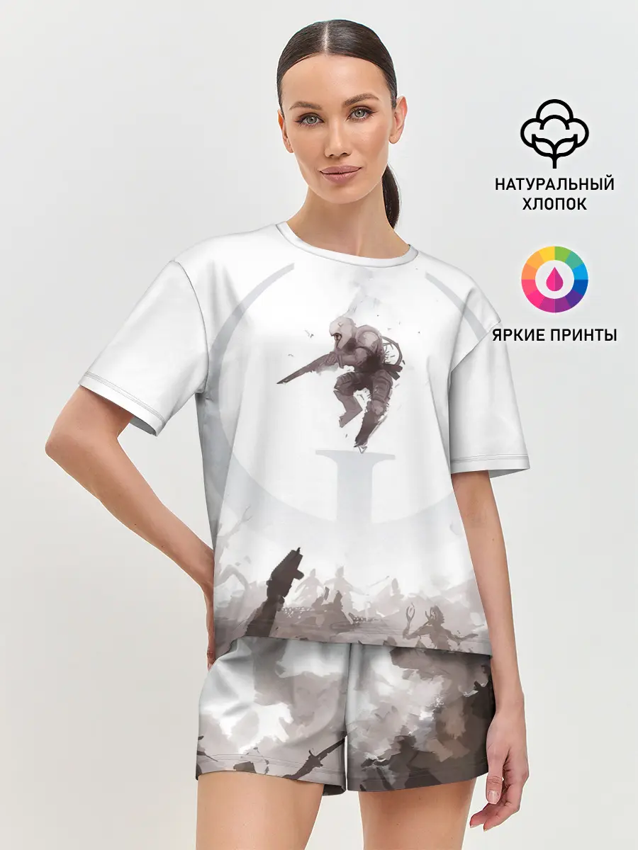 Женская пижама с шортами / Quake War