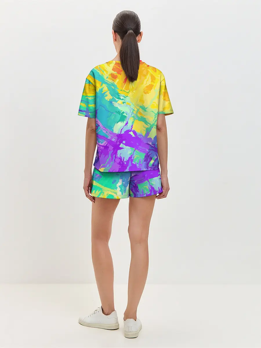 Женская пижама с шортами / Among Us