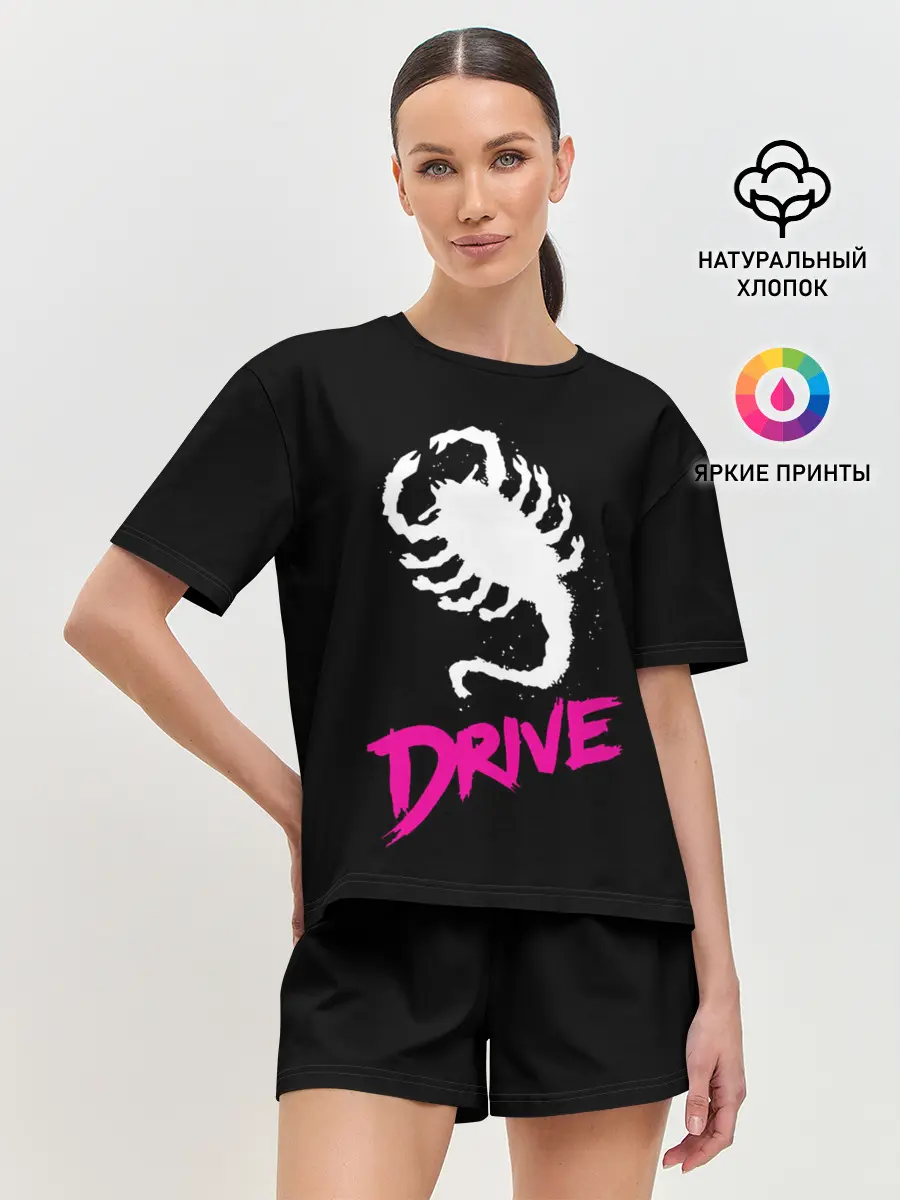 Женская пижама с шортами / Драйв / Drive