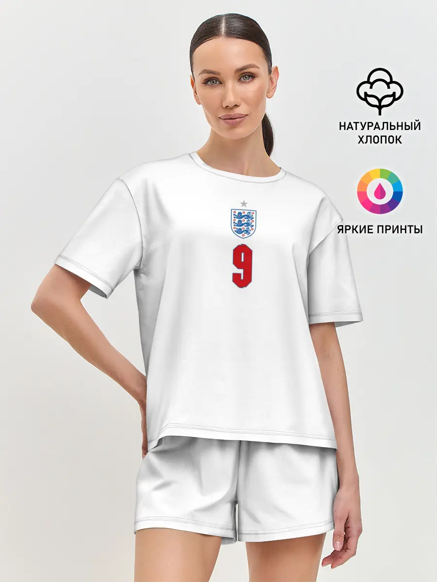 Женская пижама с шортами / Кейн форма Англия 2021/2022