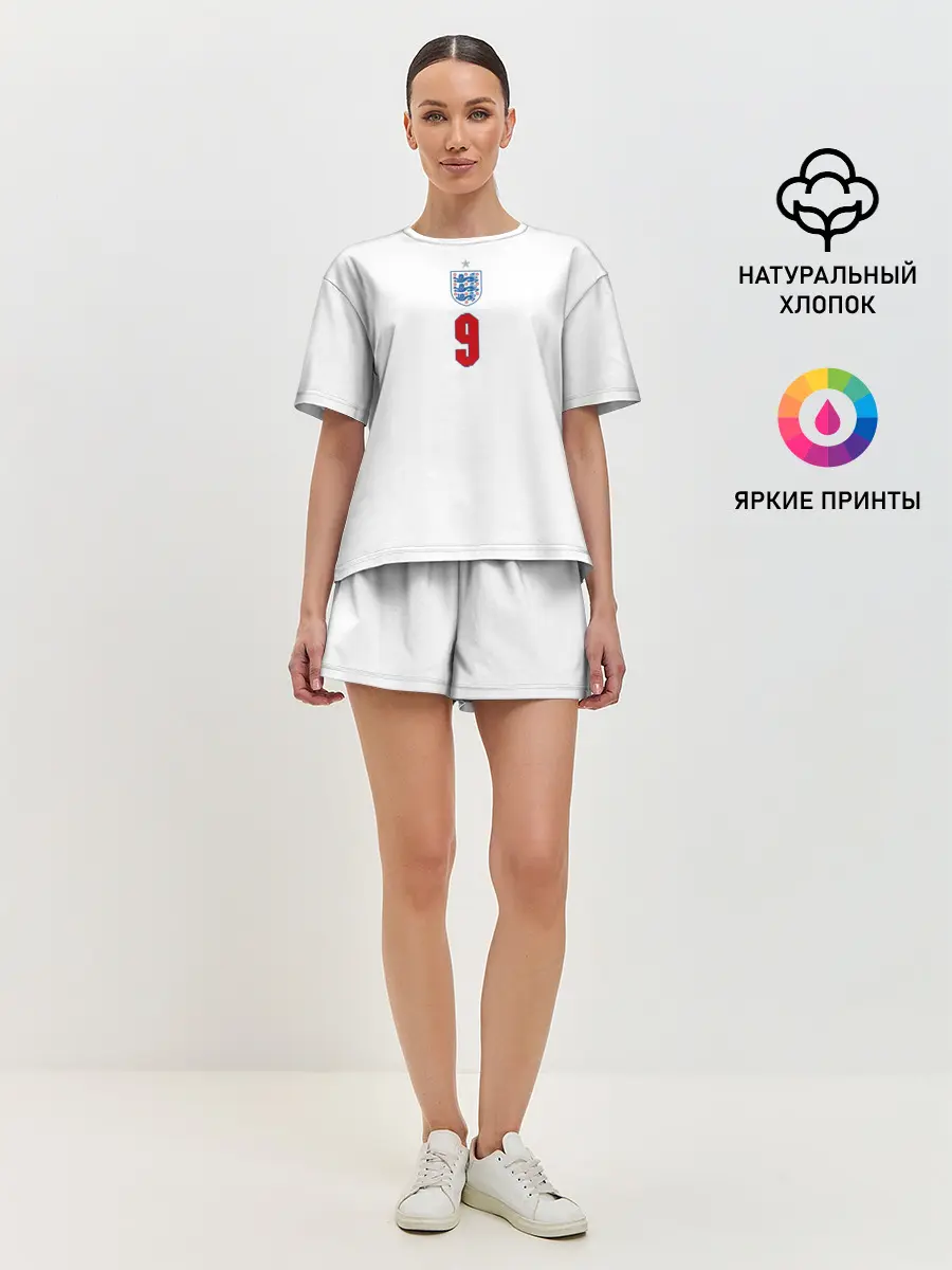 Женская пижама с шортами / Кейн форма Англия 2021/2022