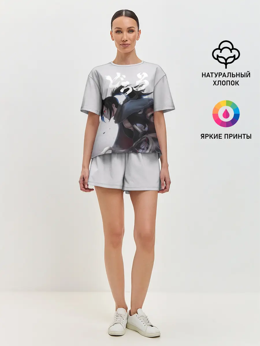 Женская пижама с шортами / Hyakkimaru