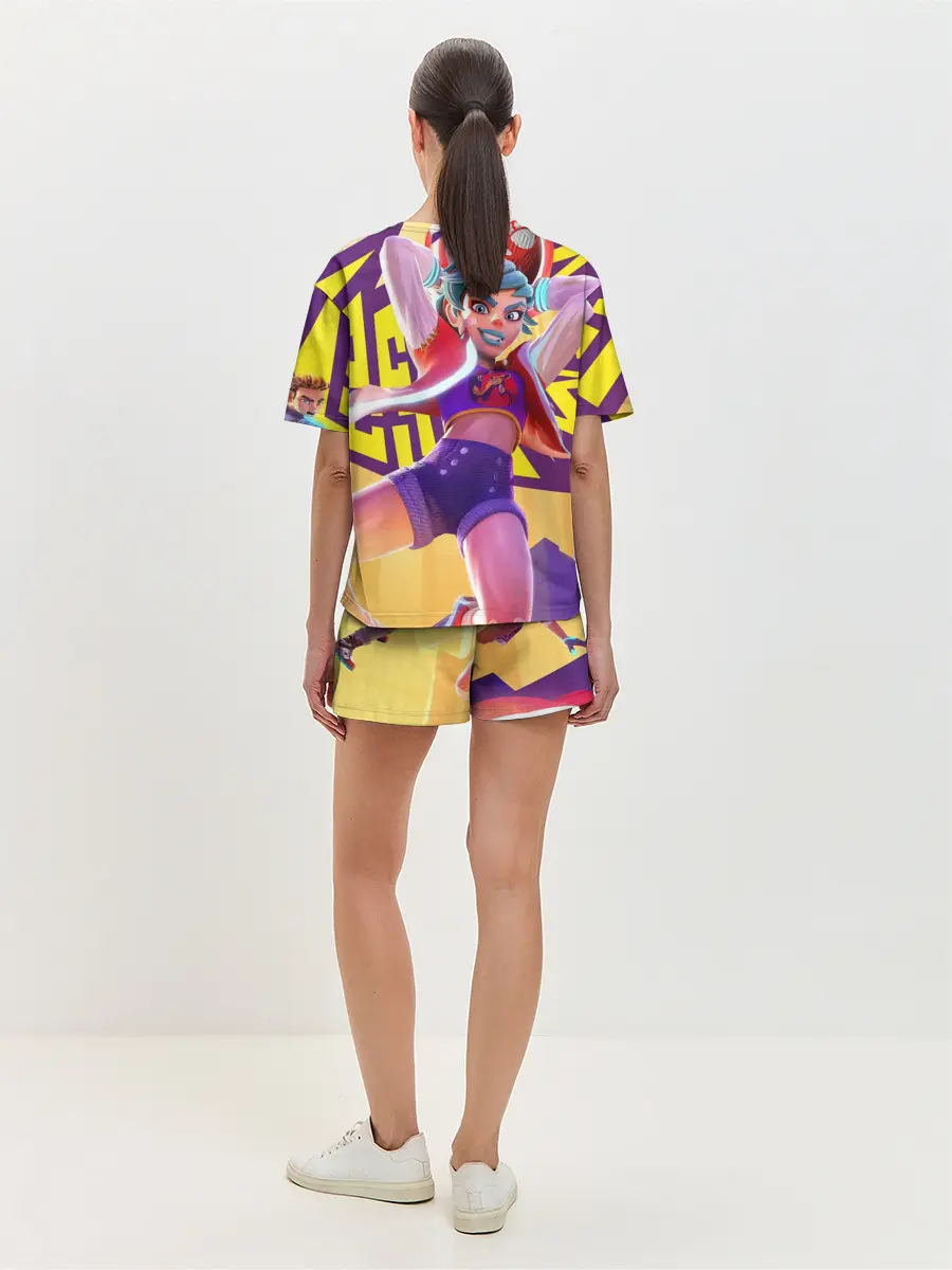 Женская пижама с шортами / Knockout City