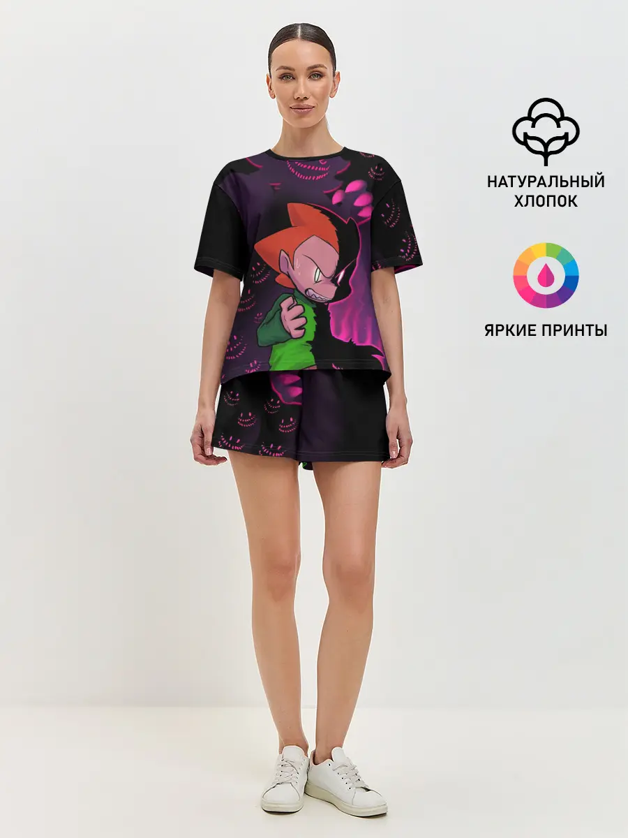 Женская пижама с шортами / Friday Night Funkin | FNF