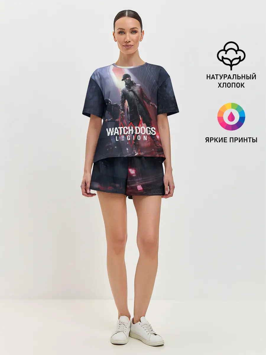 Женская пижама с шортами / Эйден Пирс и Ренч Легион