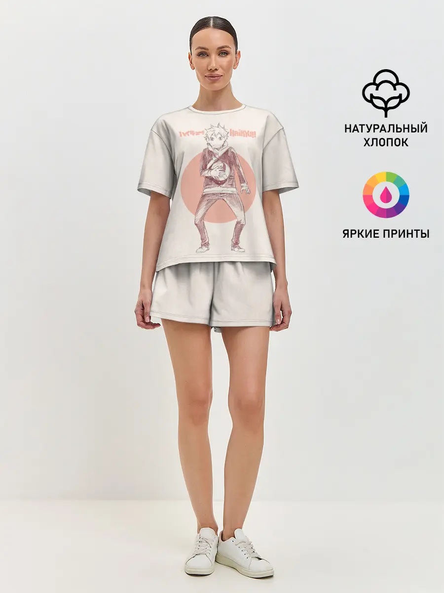 Женская пижама с шортами / Шоё Хината | Haikyuu!!