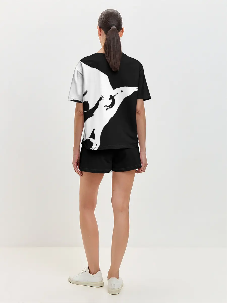 Женская пижама с шортами / Ворон Карасуно Haikyu!!