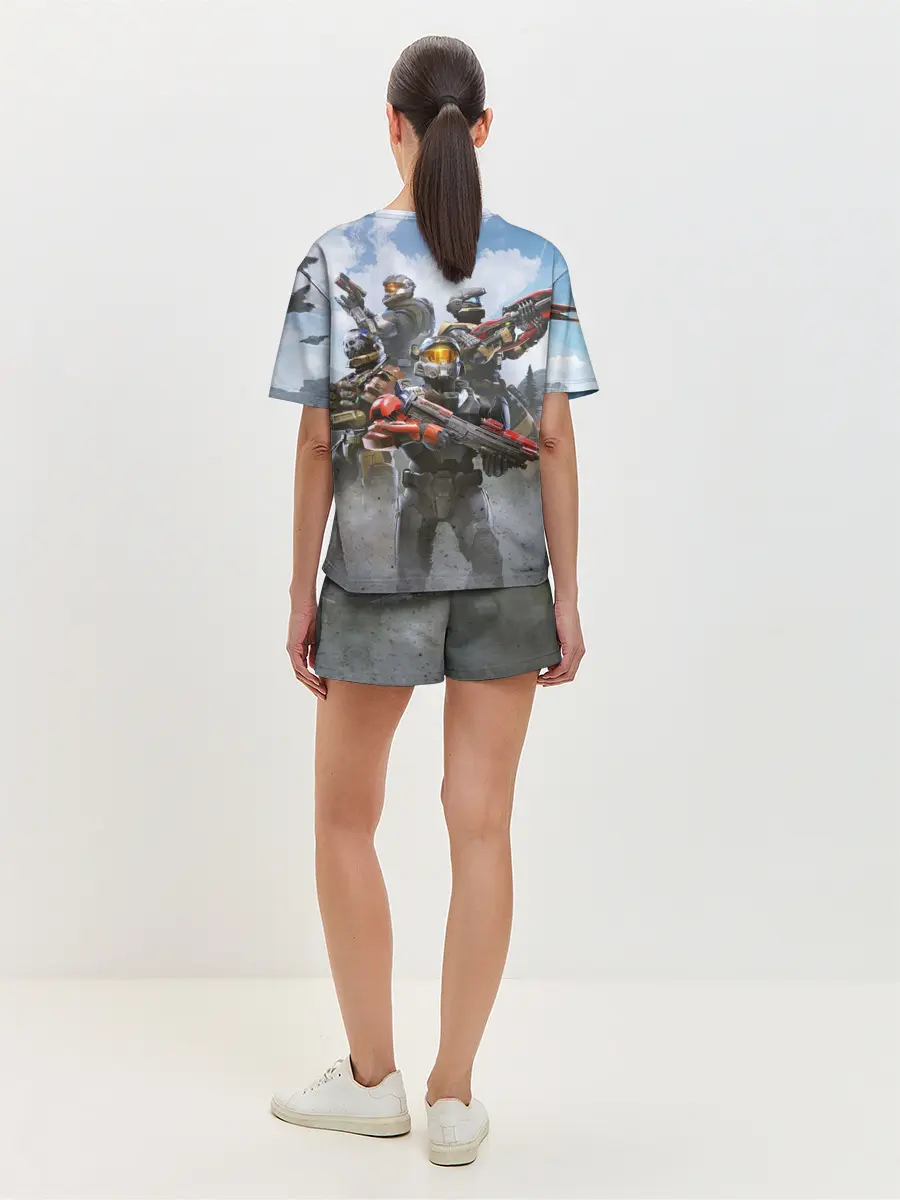 Женская пижама с шортами / Halo infinite Мультиплеер