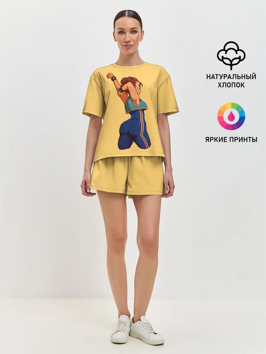 Женская пижама с шортами / Милаха Чун Ли