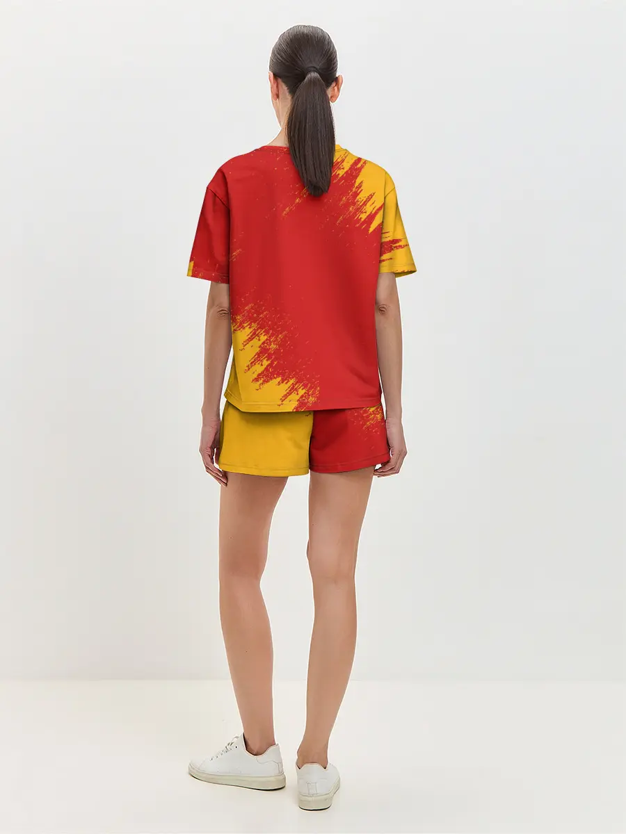 Женская пижама с шортами / БЕРСЕРК маска и лого