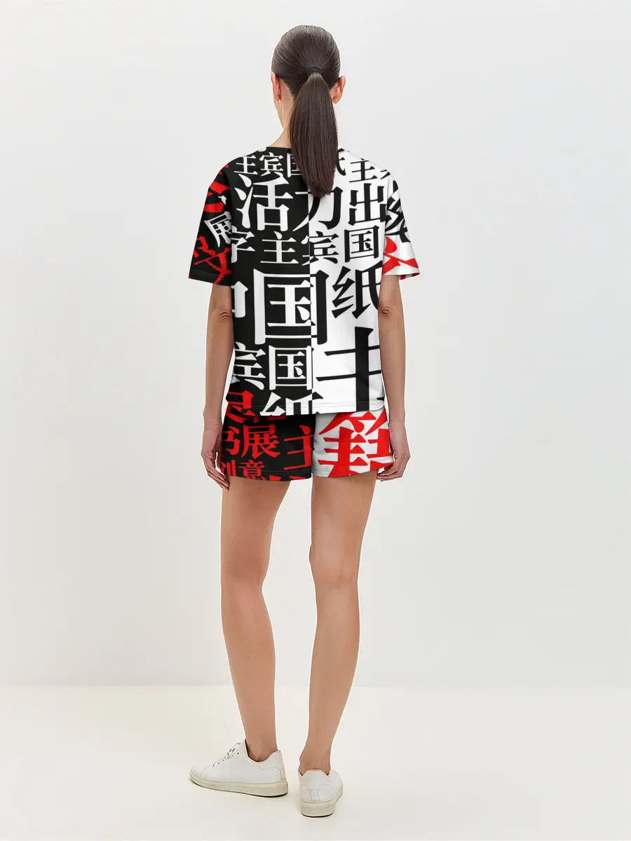 Женская пижама с шортами / МАСКА ТАНДЖИРО КАМАДО