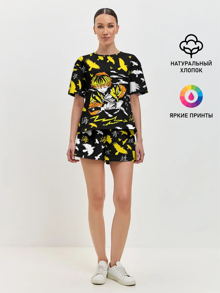 Женская пижама с шортами / ЗЕНИЦУ АГАЦУМА