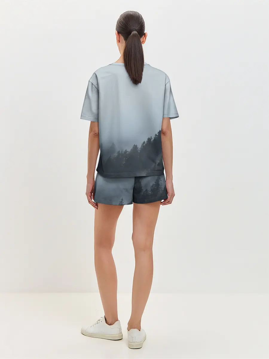 Женская пижама с шортами / Атмосфера