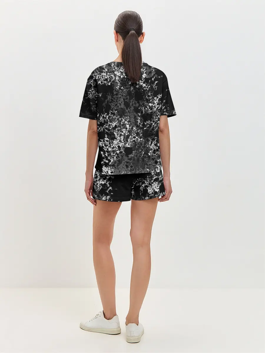 Женская пижама с шортами / Волчья пасть