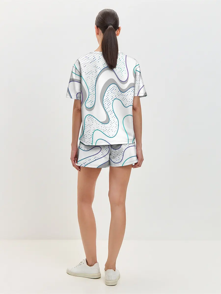 Женская пижама с шортами / Flowers of Spartan