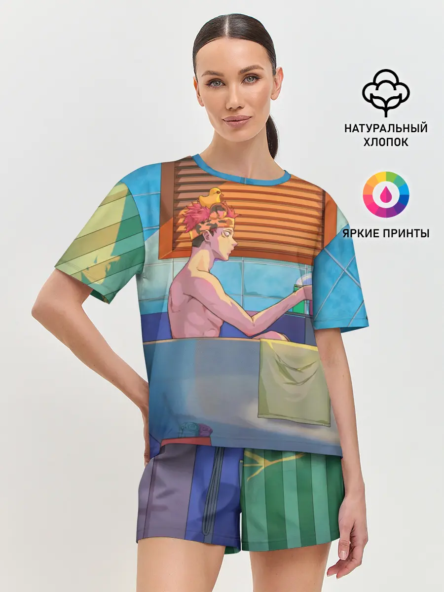 Женская пижама с шортами / Магическая Битва