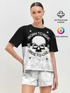 Женская пижама с шортами / Born to Ride - Ride to Live
