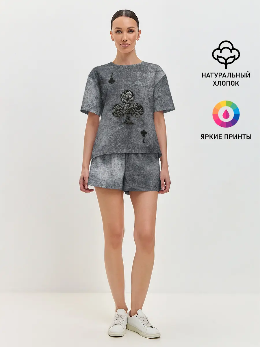 Женская пижама с шортами / Сёмерка Треф