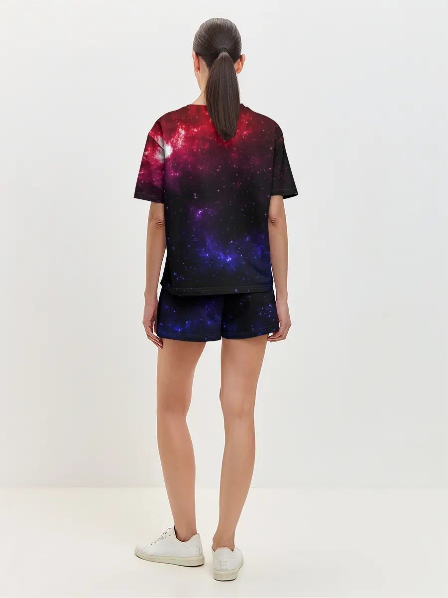 Женская пижама с шортами / Танджиро Камадо Kimetsu no Yaiba