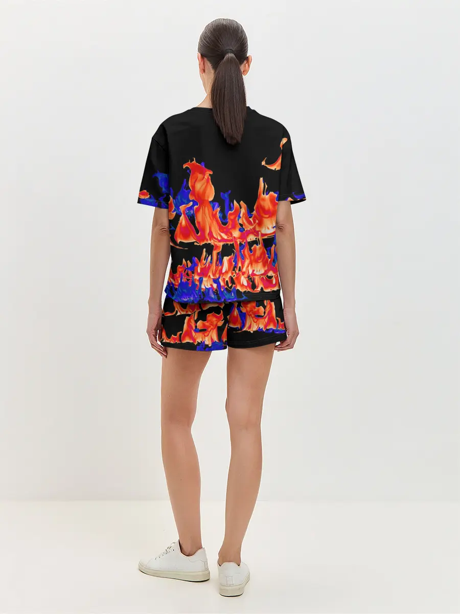 Женская пижама с шортами / Огненный Дракон