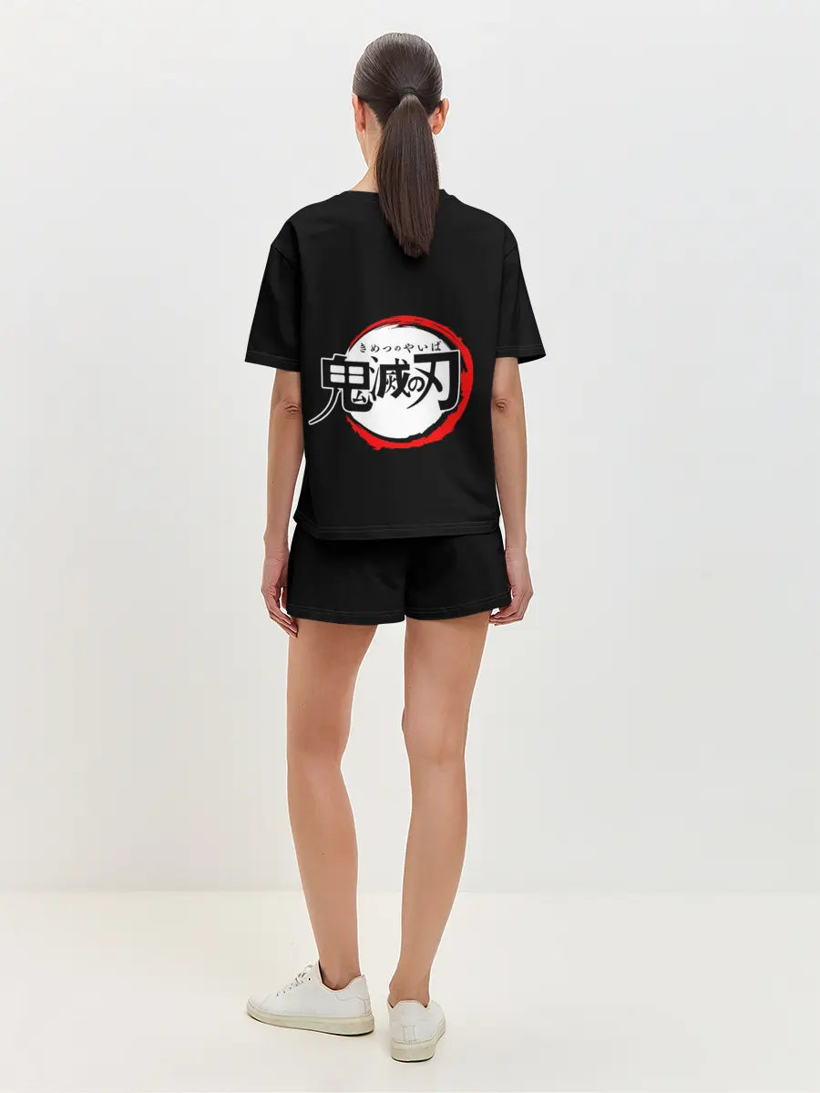 Женская пижама с шортами / УРОКОДАКИ АКАДЕМИЯ