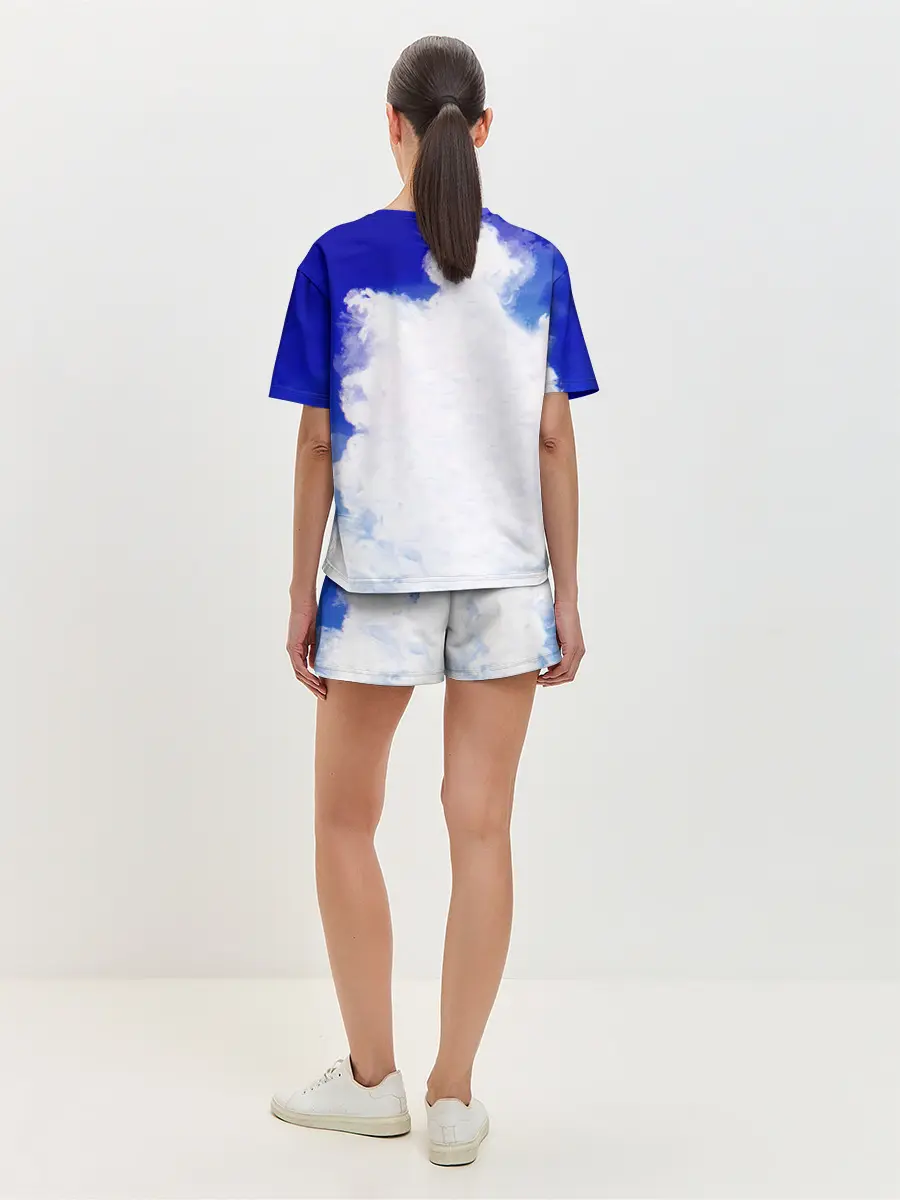 Женская пижама с шортами / Магическая битва | Подсолнухи