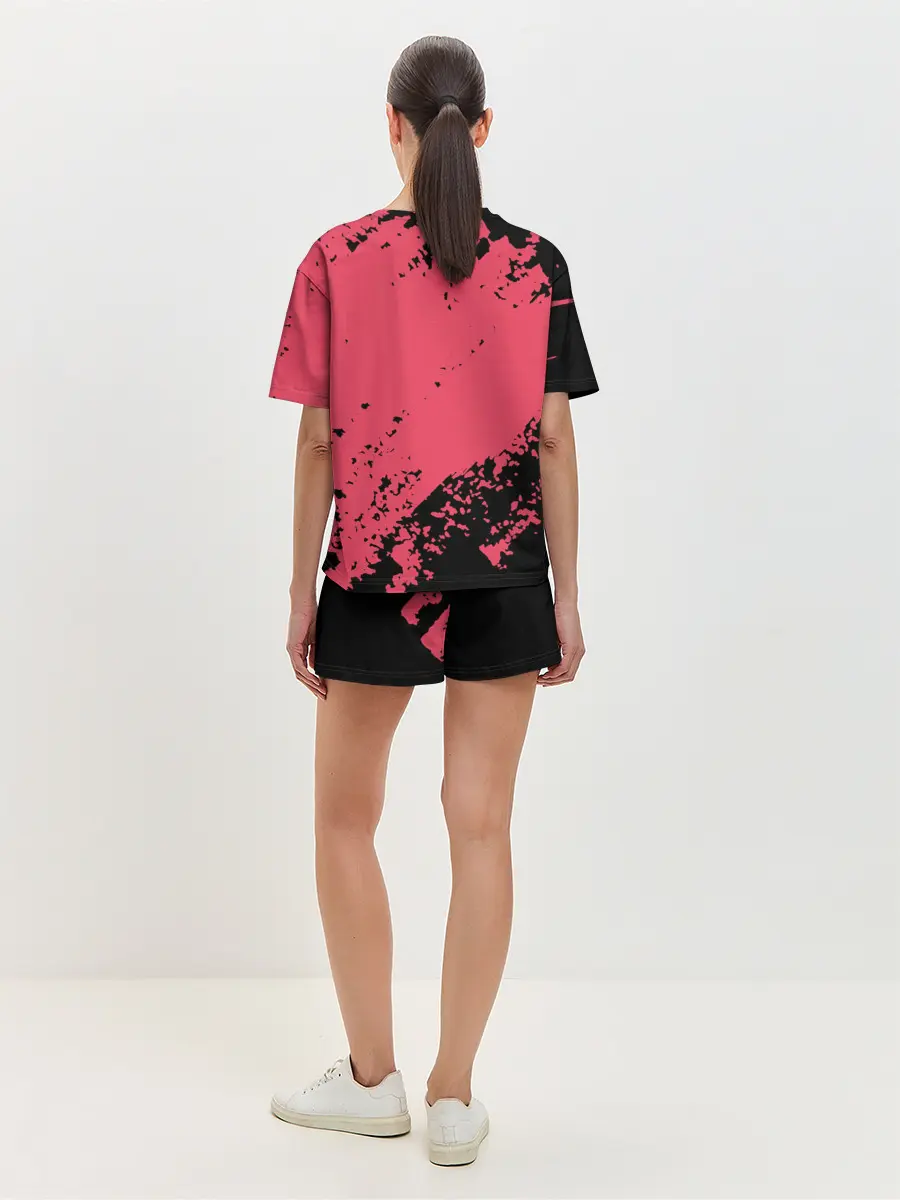 Женская пижама с шортами / BTS LOGO / БТС ЛОГОТИП