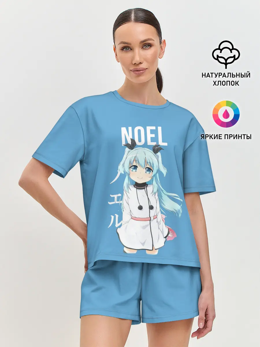Женская пижама с шортами / Ноэль / Noel / Небесный метод