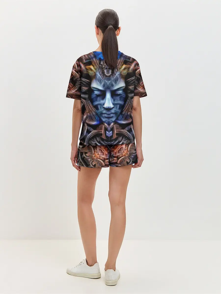 Женская пижама с шортами / MEGABUDDA