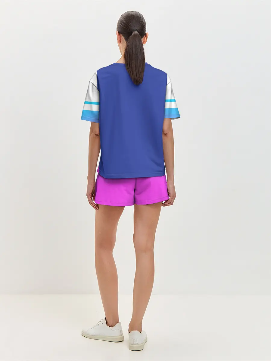 Женская пижама с шортами / NEON GRADIENT FITNESS UNIFORM