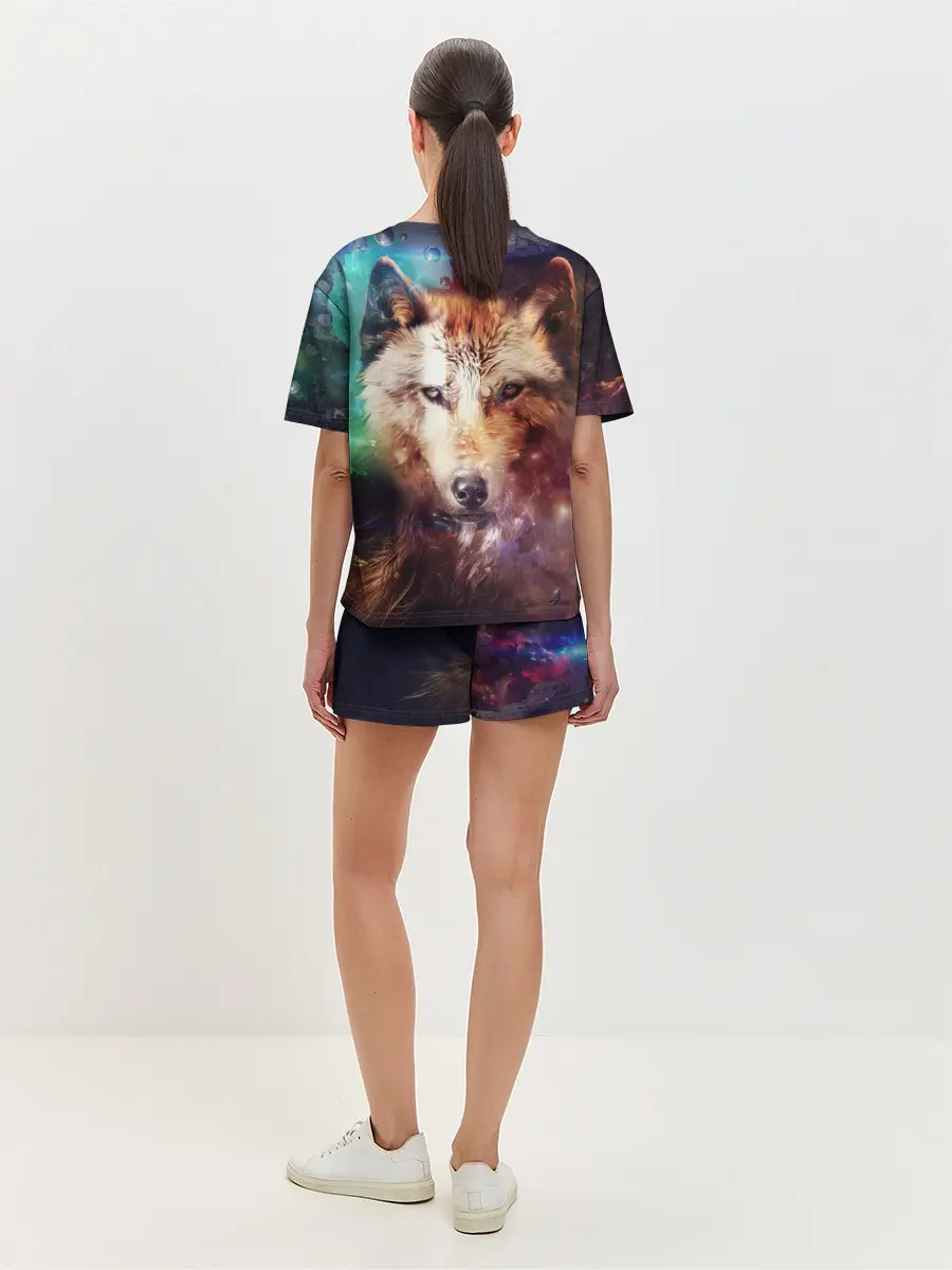 Женская пижама с шортами / WOLF
