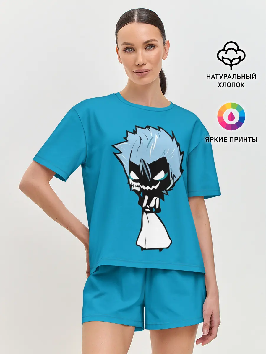 Женская пижама с шортами / Гриммджоу. Блич