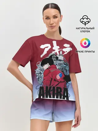 Женская пижама с шортами / Акира