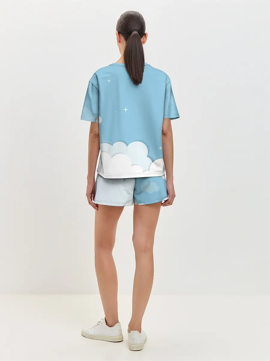 Женская пижама с шортами / Mission NASA