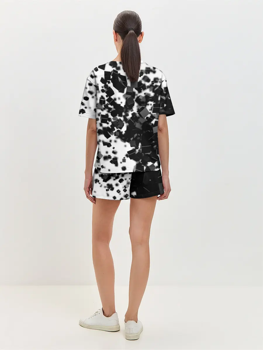Женская пижама с шортами / KUBIKI