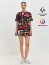 Женская пижама с шортами / Ретро