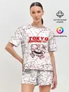 Женская пижама с шортами / tokyo - ghoul