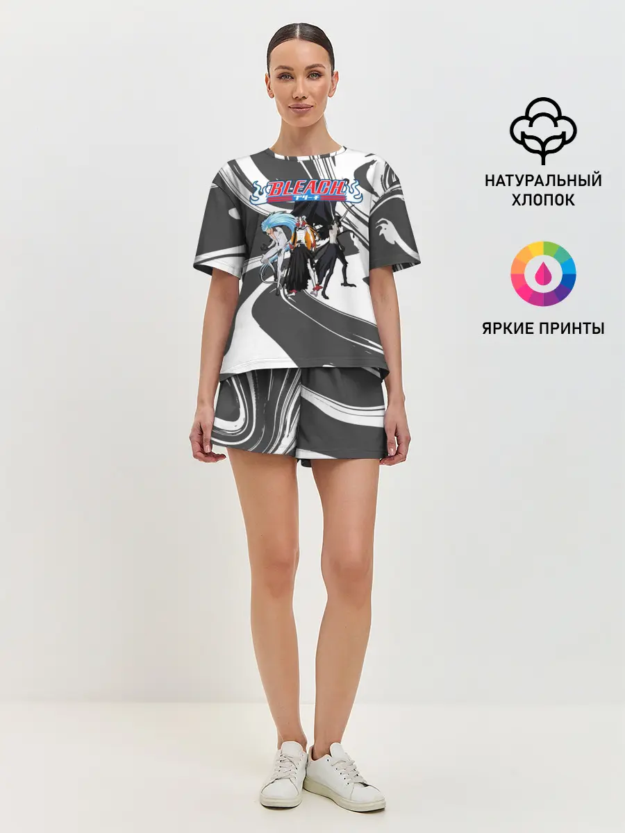 Женская пижама с шортами / Блич Манга
