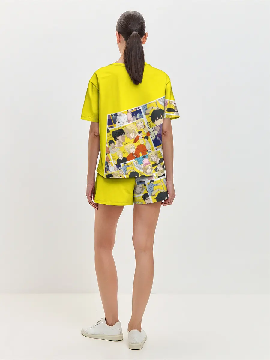 Женская пижама с шортами / Banana Fish