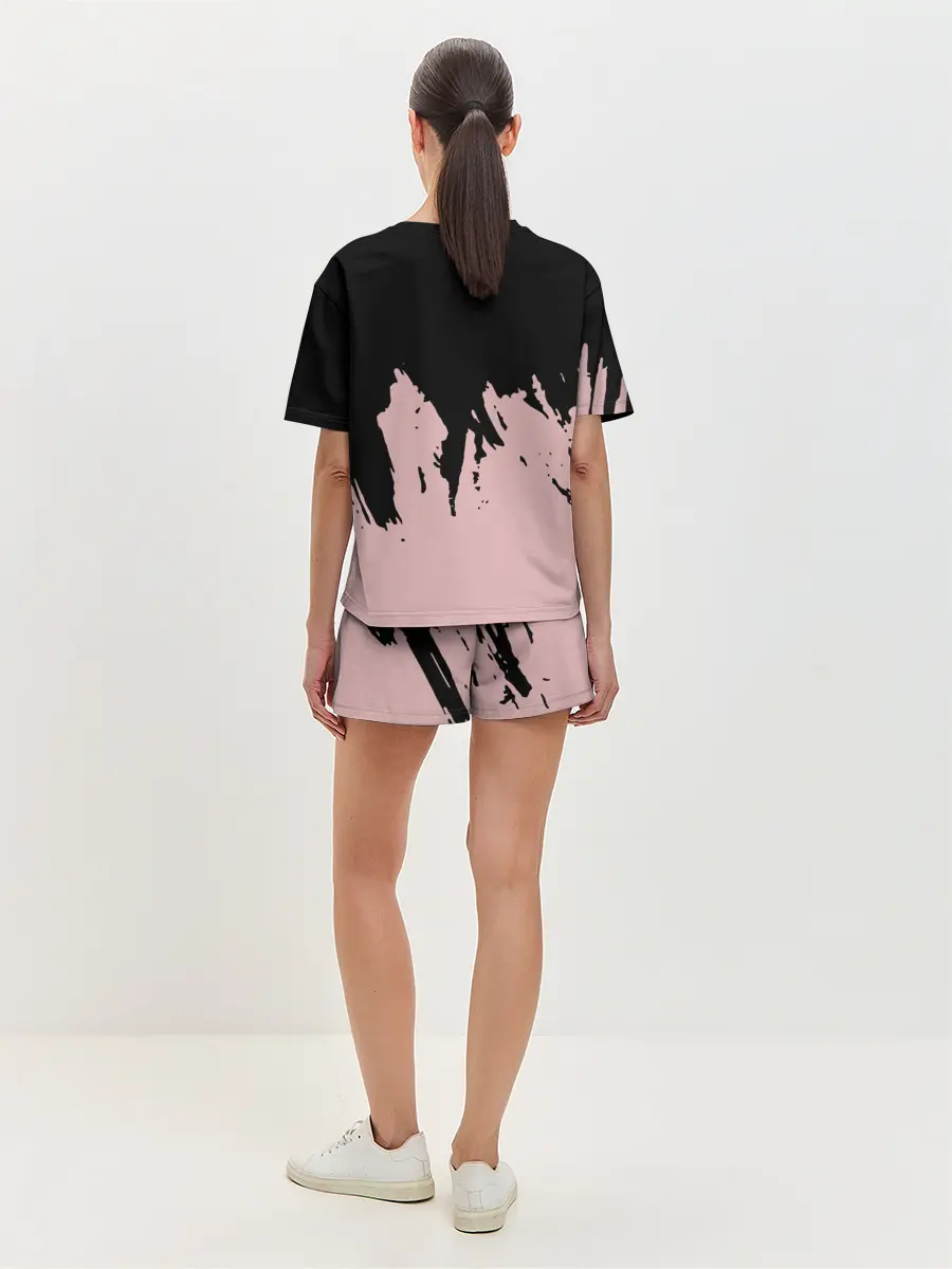 Женская пижама с шортами / Зеницу Агацума Kimetsu no Yaiba