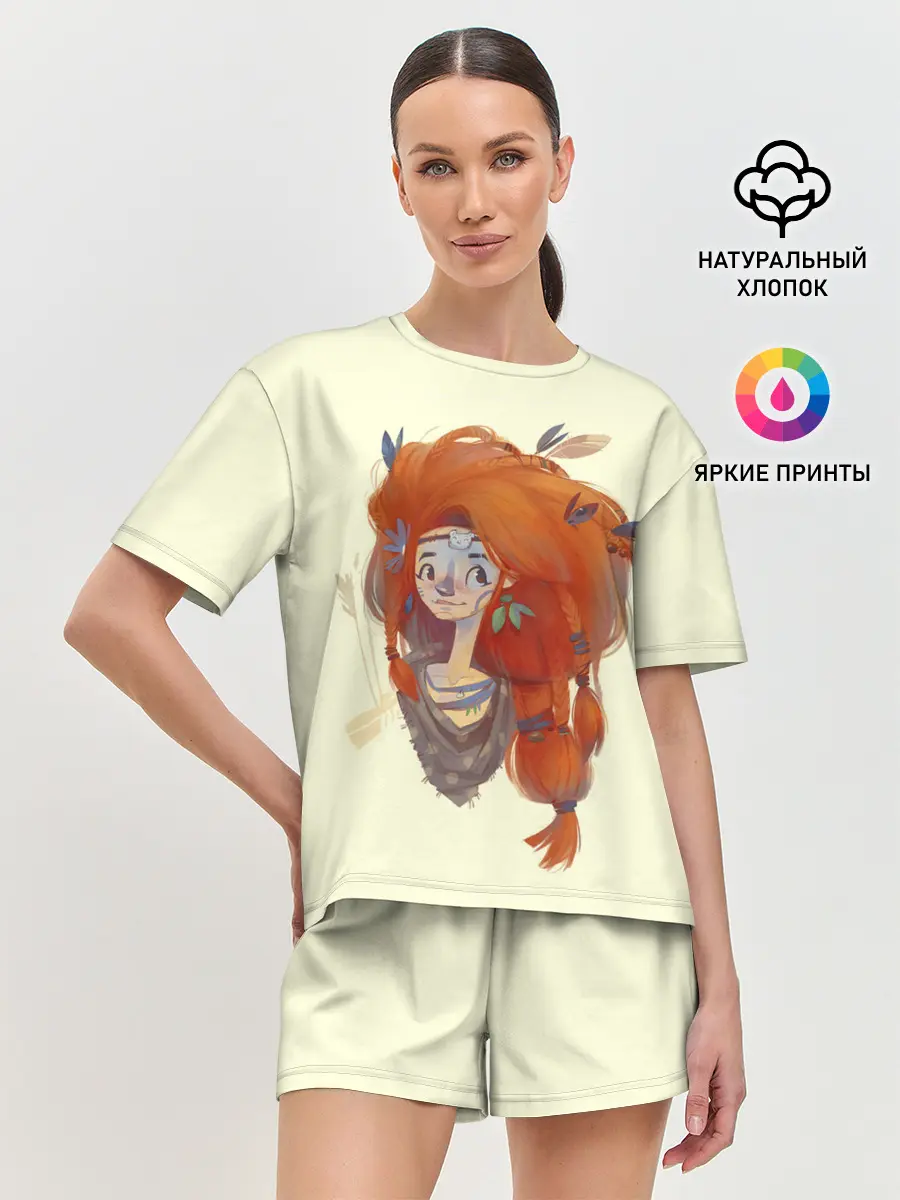 Женская пижама с шортами / Art Eloy