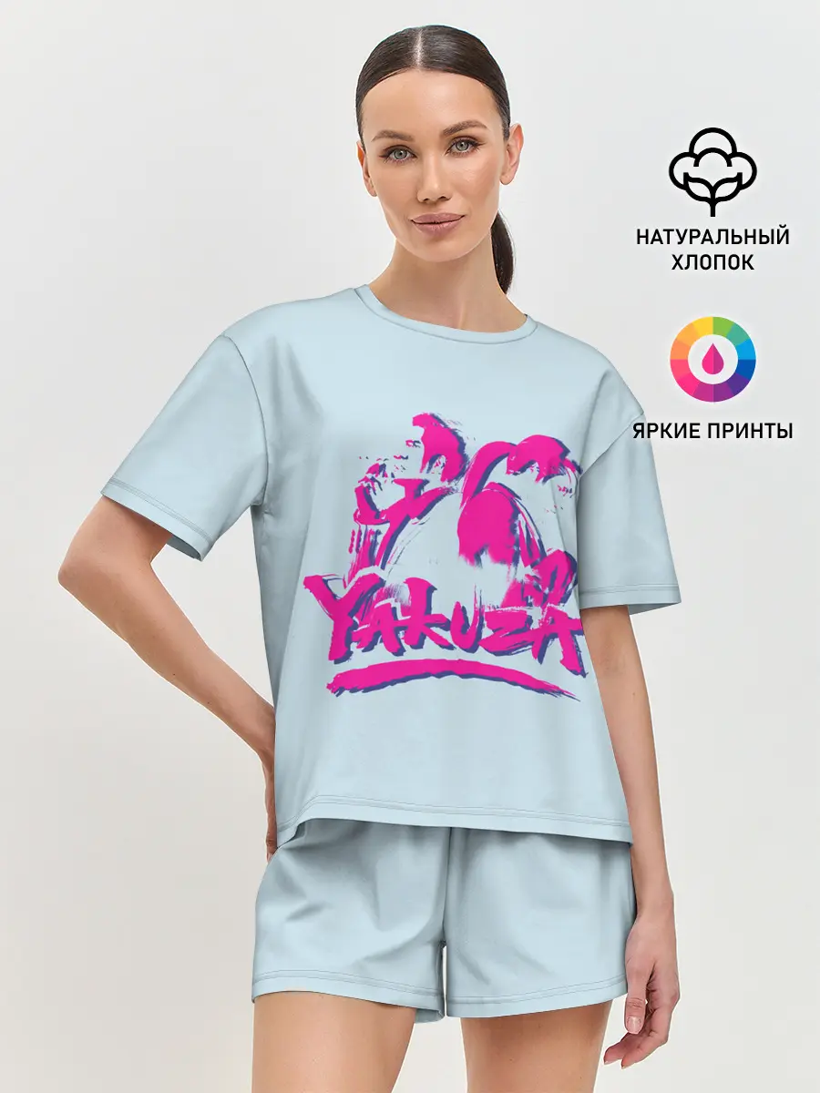 Женская пижама с шортами / Yakuza Dragon