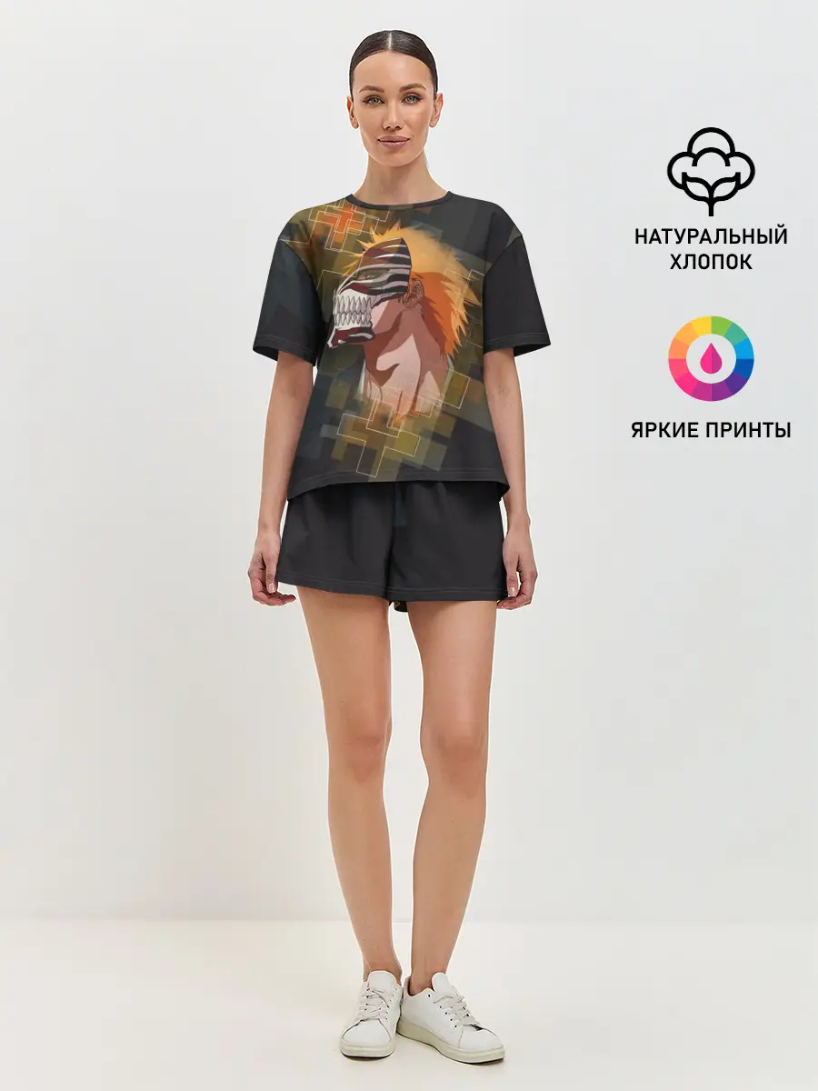 Женская пижама с шортами / Блич. Маска