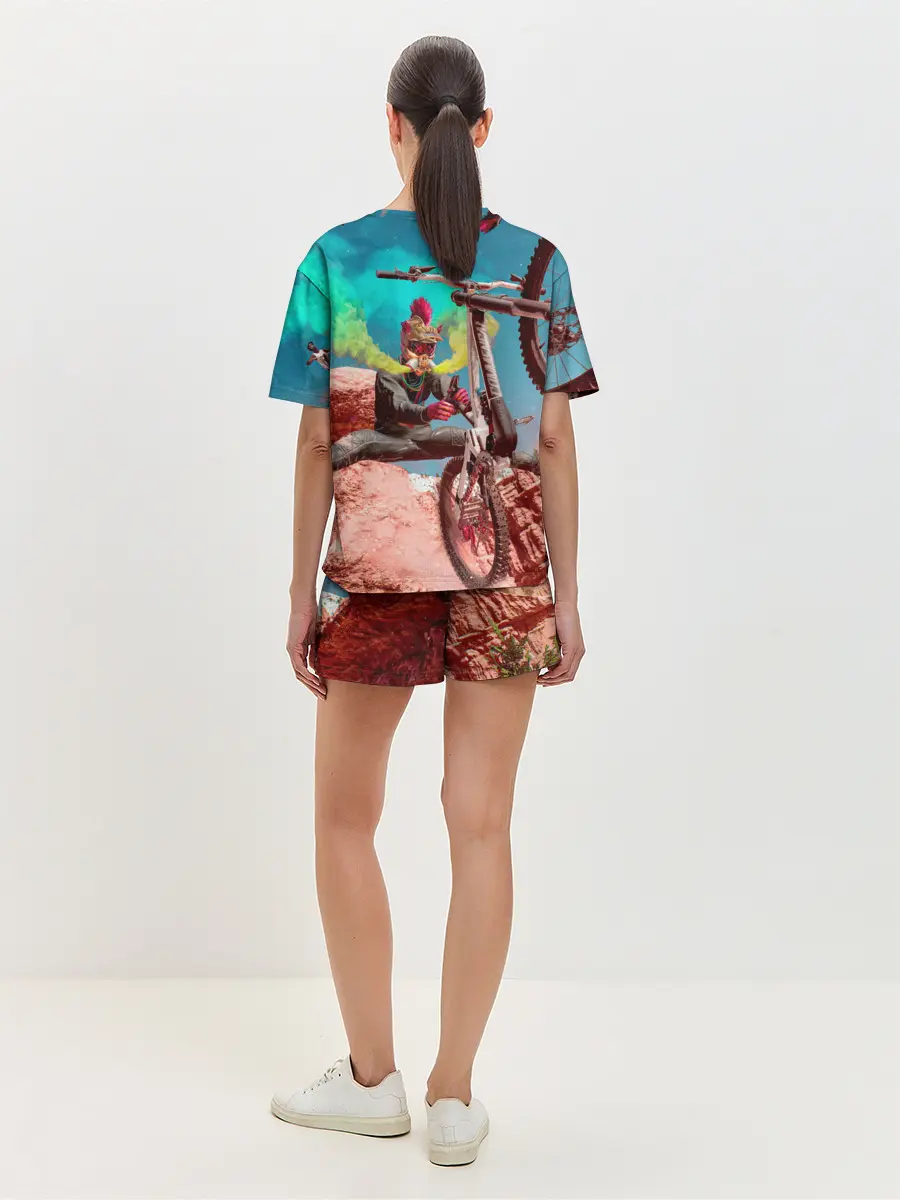 Женская пижама с шортами / Riders Republic