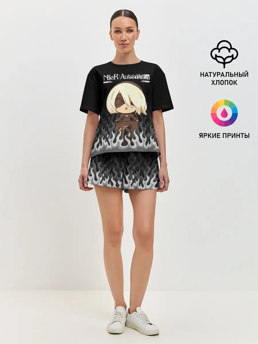 Женская пижама с шортами / NIER AUTOMATA