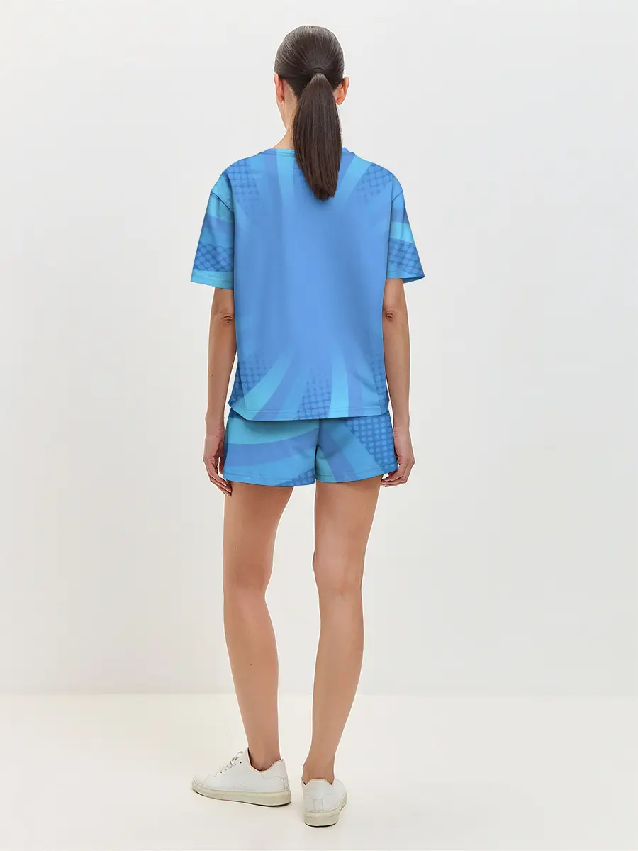 Женская пижама с шортами / Незуко Гию и Танджиро