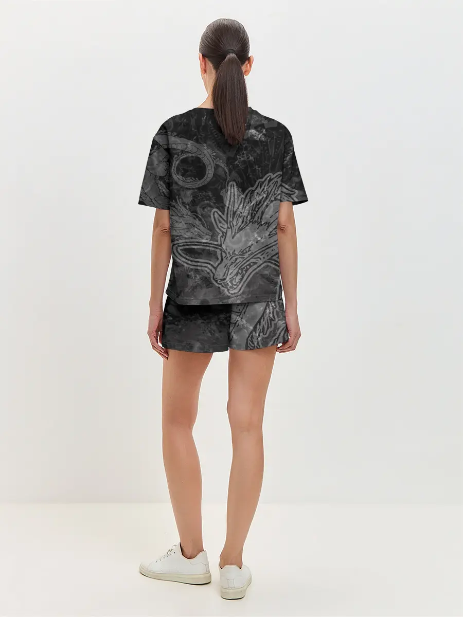 Женская пижама с шортами / Haku Dragon