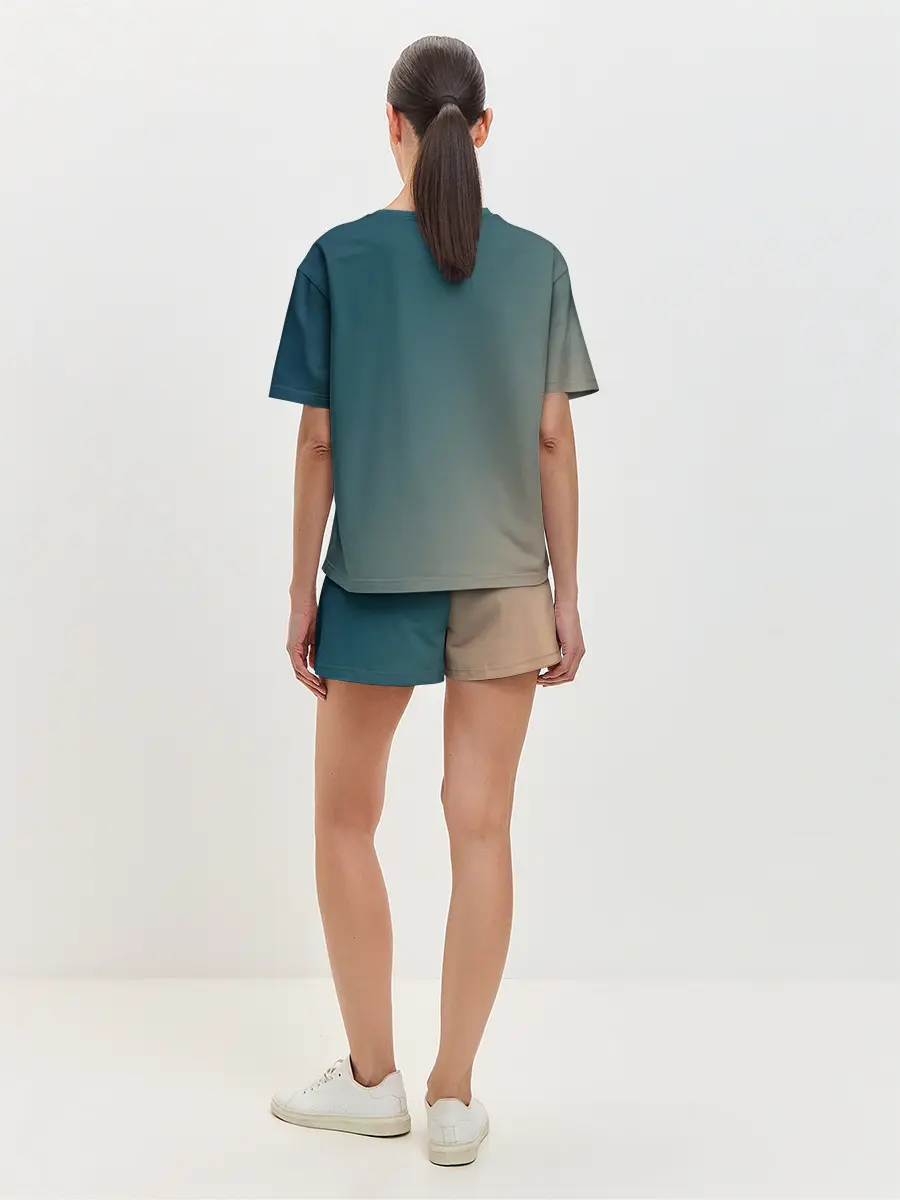 Женская пижама с шортами / Первые лучи солнца